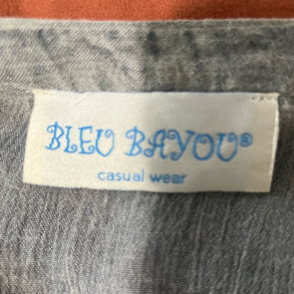 Boutique Blue XL Oversized Women's Top - Picture 5 of 7